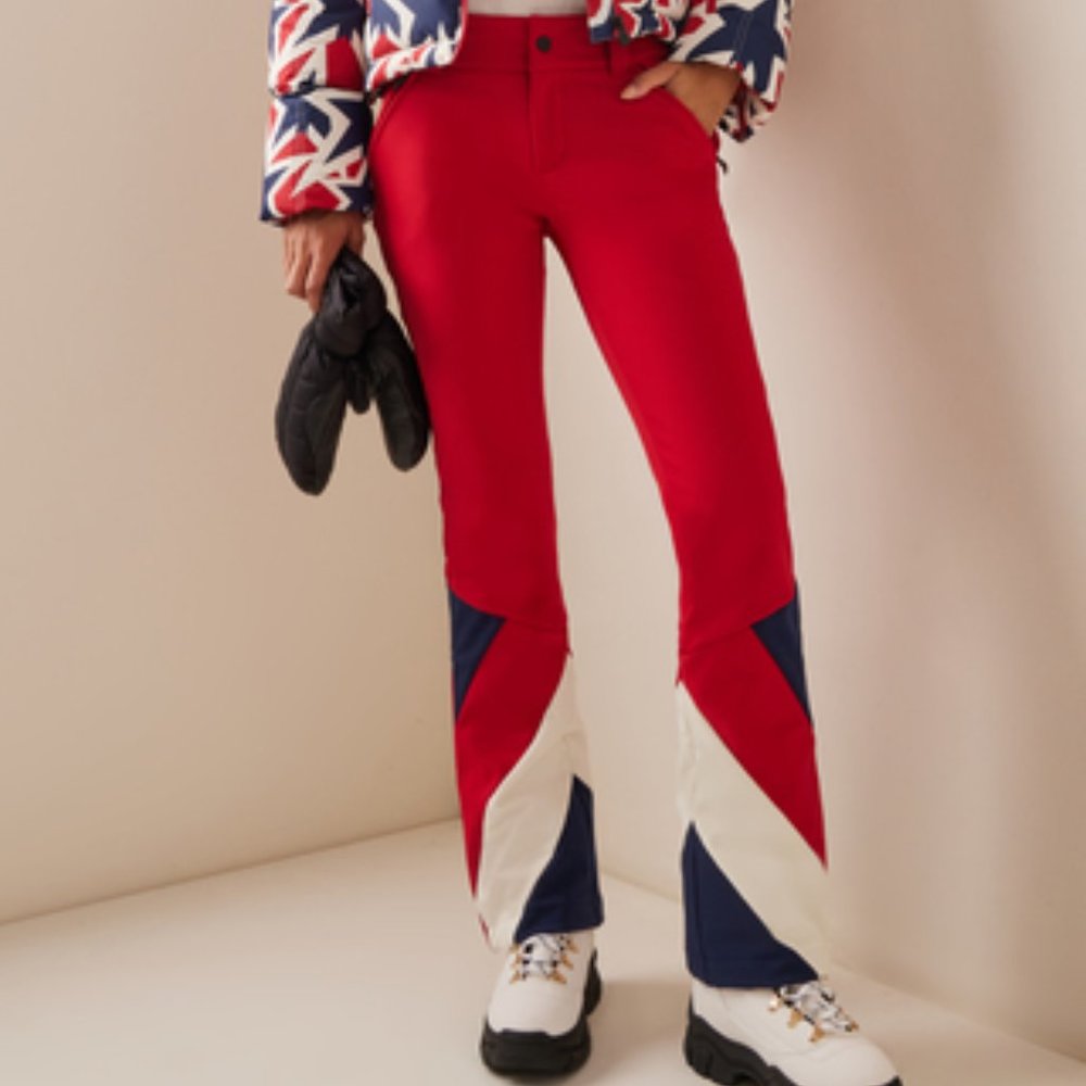 Perfect Moment Arctic Flared Ski Pants Red XS NWT